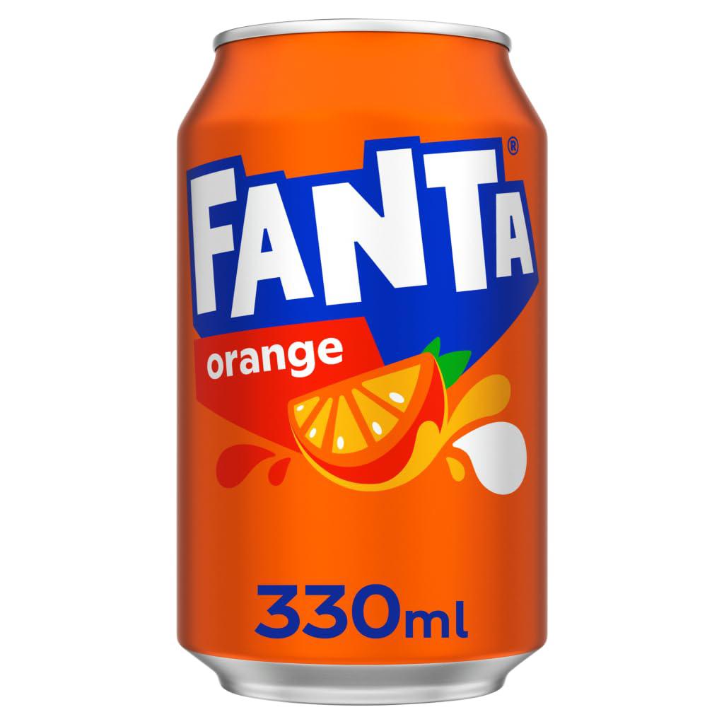 Fanta Orange Cans 330Ml-SurulereFoods